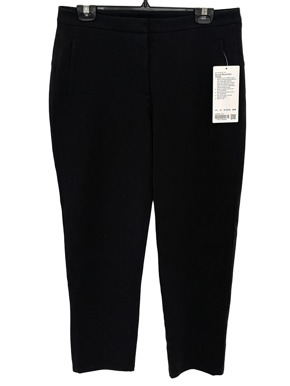 Lululemon On The Move Pant Ponte 28" Black 10 - Picture 5 of 10